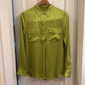 Equipment silk blouse
